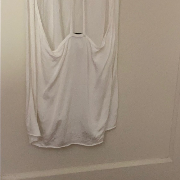 Bebe oversized white  tank top size: M/L - Picture 6 of 7
